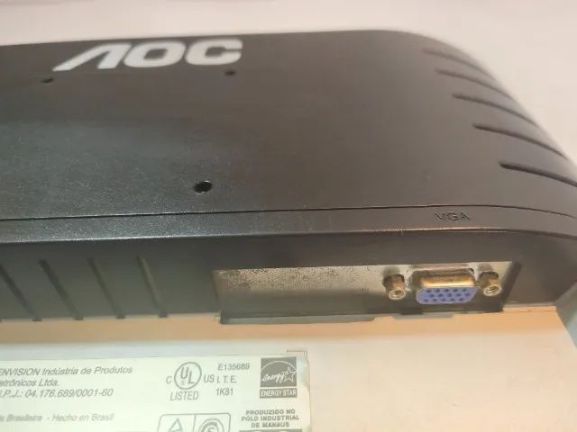 Monitor AOC 15" Quadrado - Foto 4