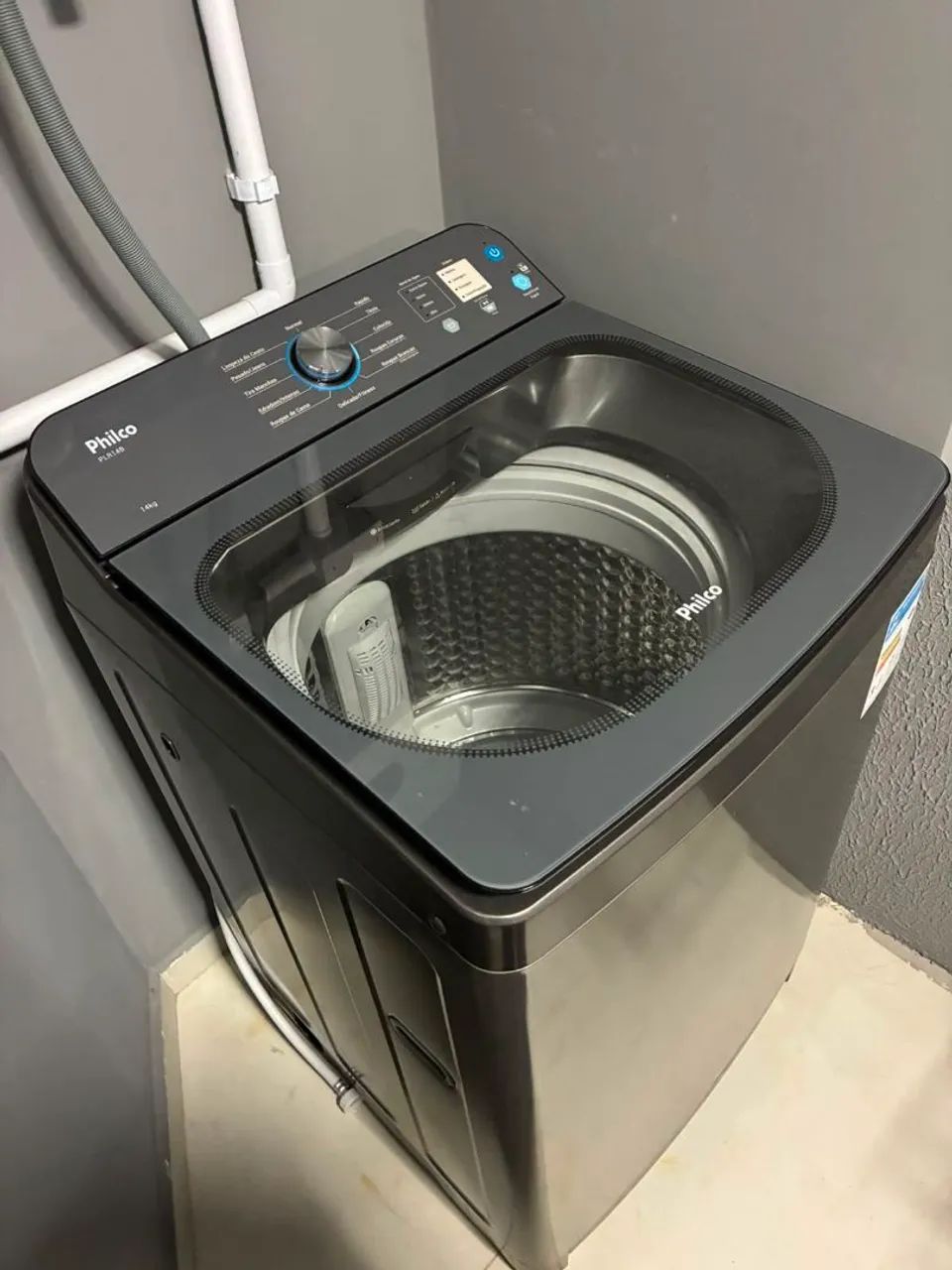 Máquina de lavar Philco 220v PLR14B nova - Foto 4