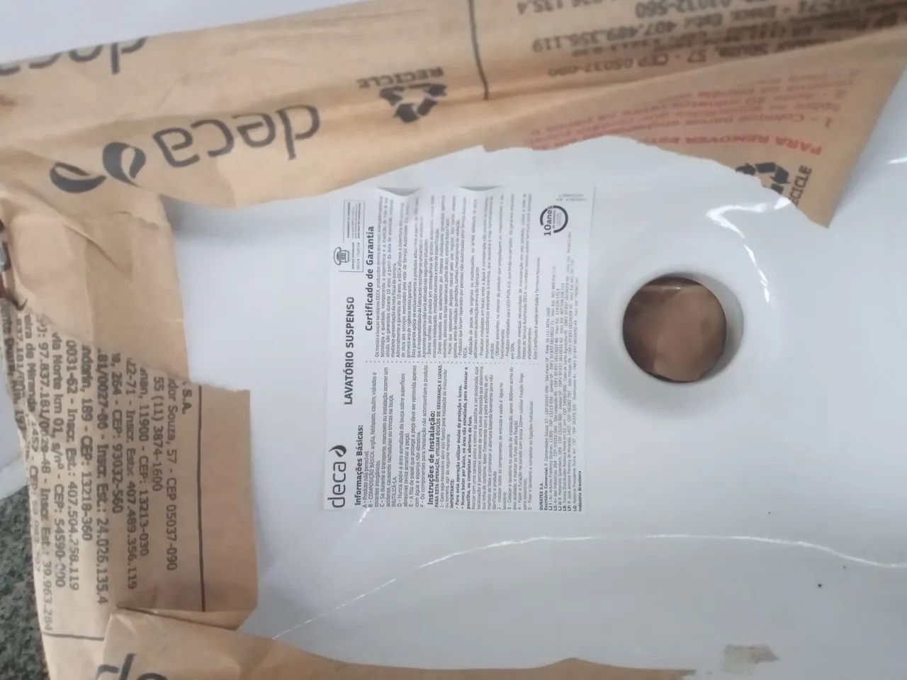 Torneira Roça lavatório mais pia Banheiro Deca.novos! - Foto 4