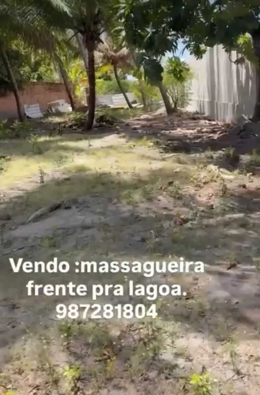 Vendo terreno na massagueira