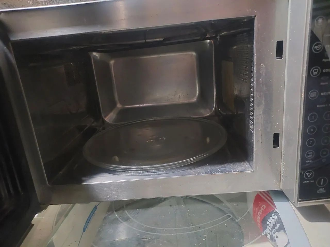 Microondas em inox 32 litros  - Foto 2
