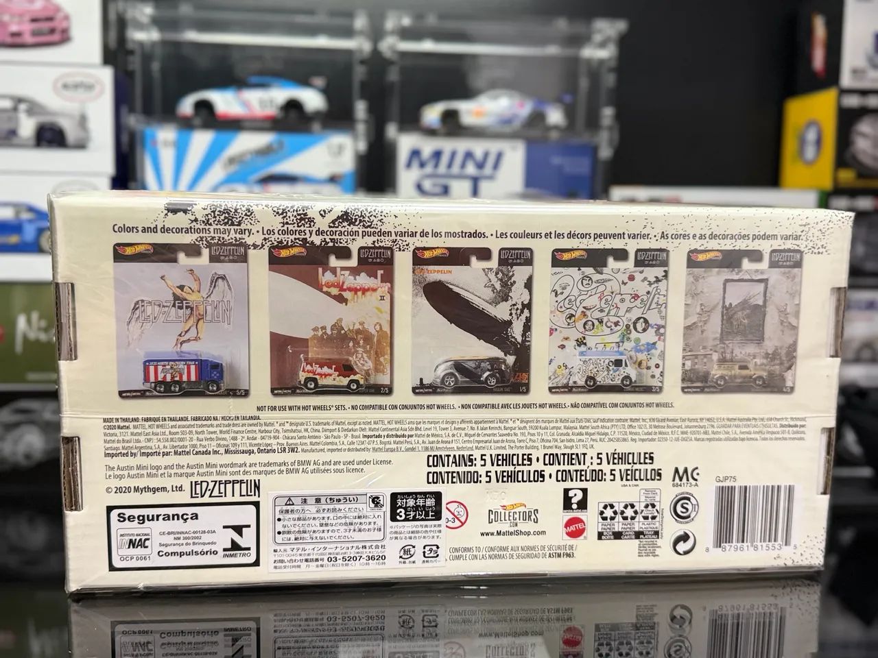 Hot Wheels Led Zeppelin Premium Box Lacrado - Hobbies e coleções