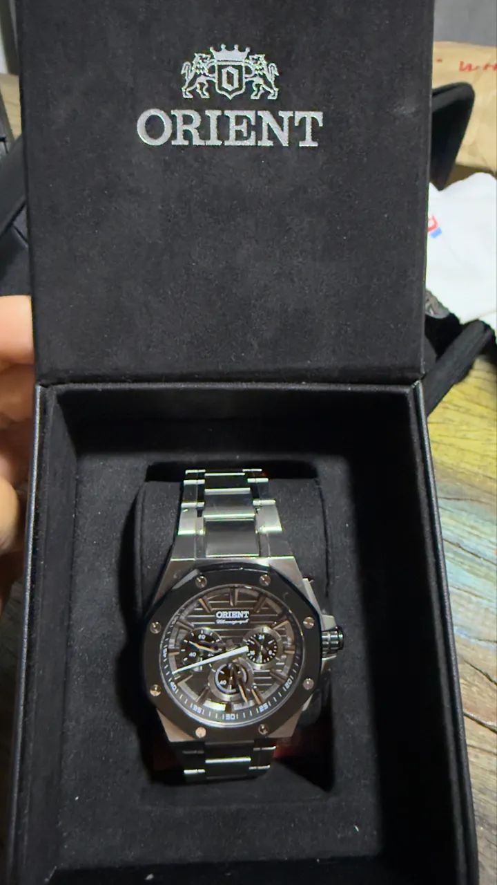 RELÓGIO ORIENT ORIGINAL MBSSC264 - CHRONÓGRAFO - Acessórios