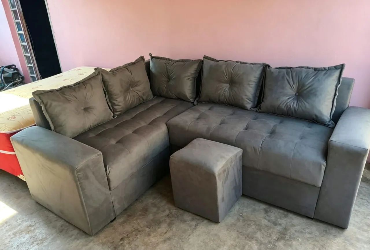 Sofás De Canto NOVO a pronta entrega  - Foto 3