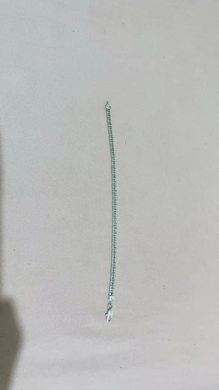 Pulseira prata 4 Mm - Foto 3