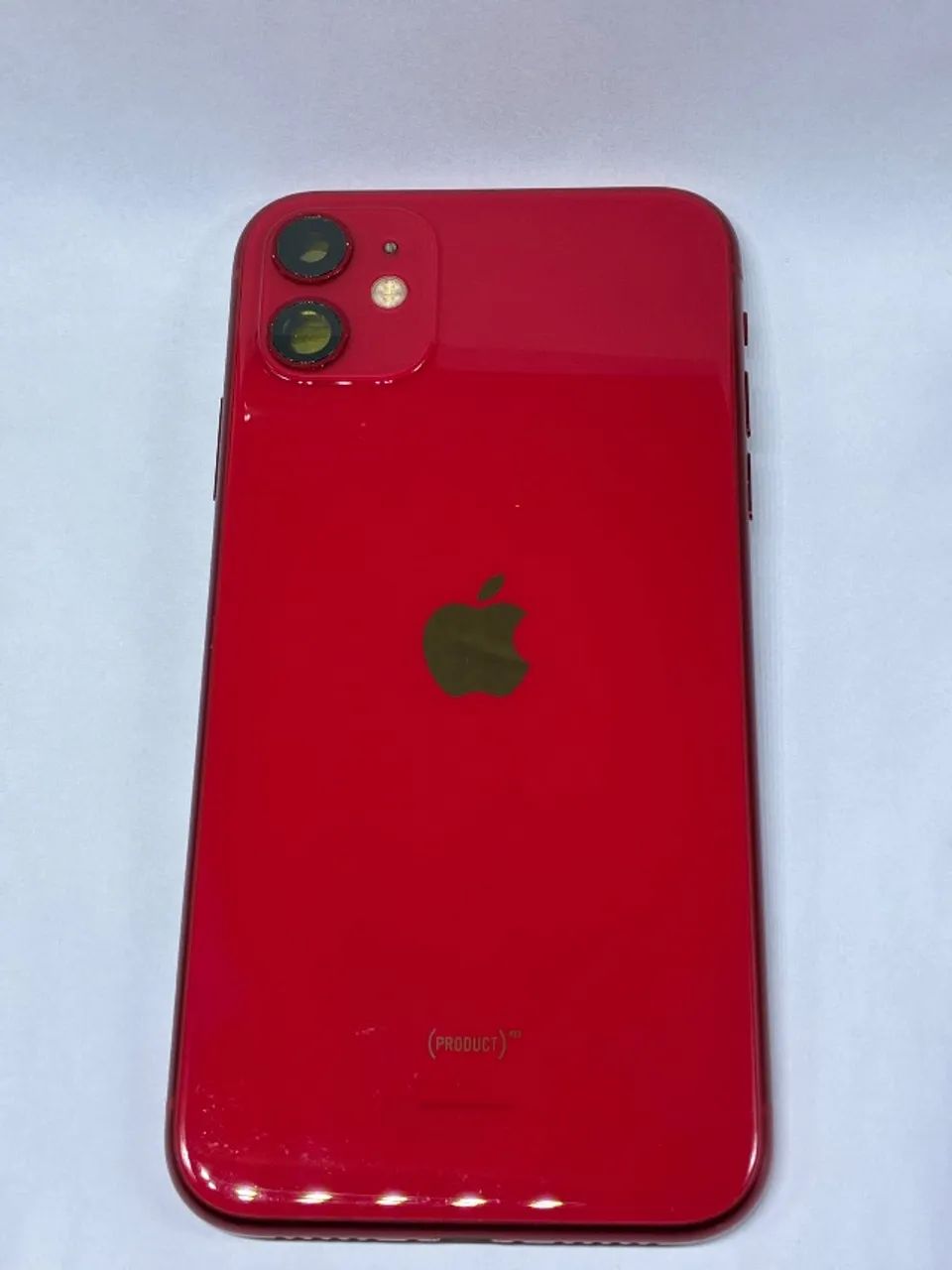 Carcaça iPhone 11 vermelha original retirada - Foto 6