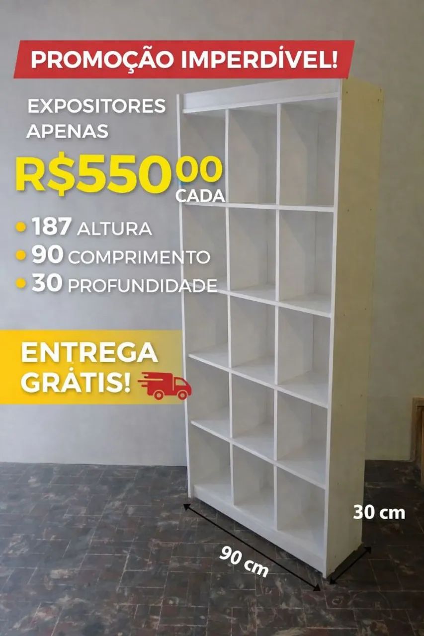 Expositor colmeia MDF  - Foto 4