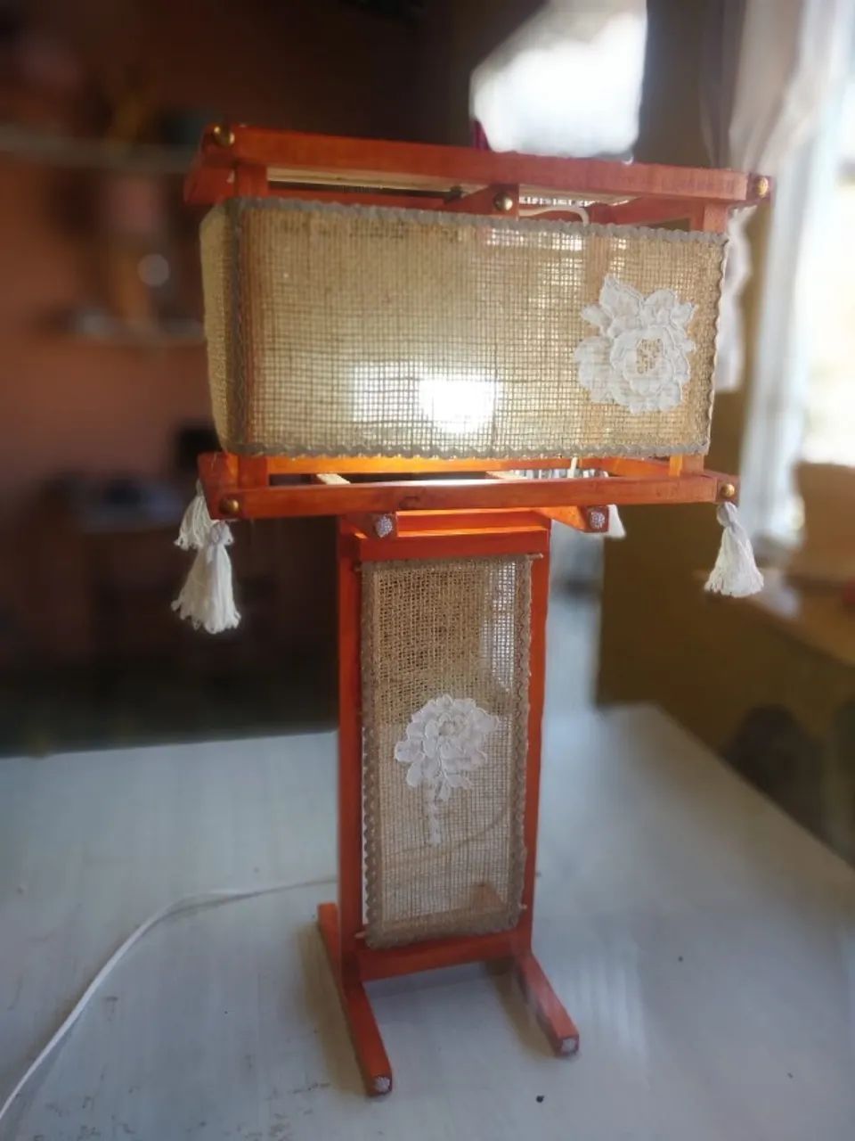 Abajur de Mesa, Japa 2 em 1 - Foto 4