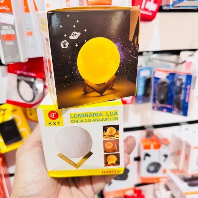 Mini Luminária Lua