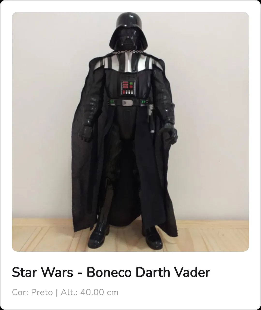 Boneco Darth Vader Star Wars Original