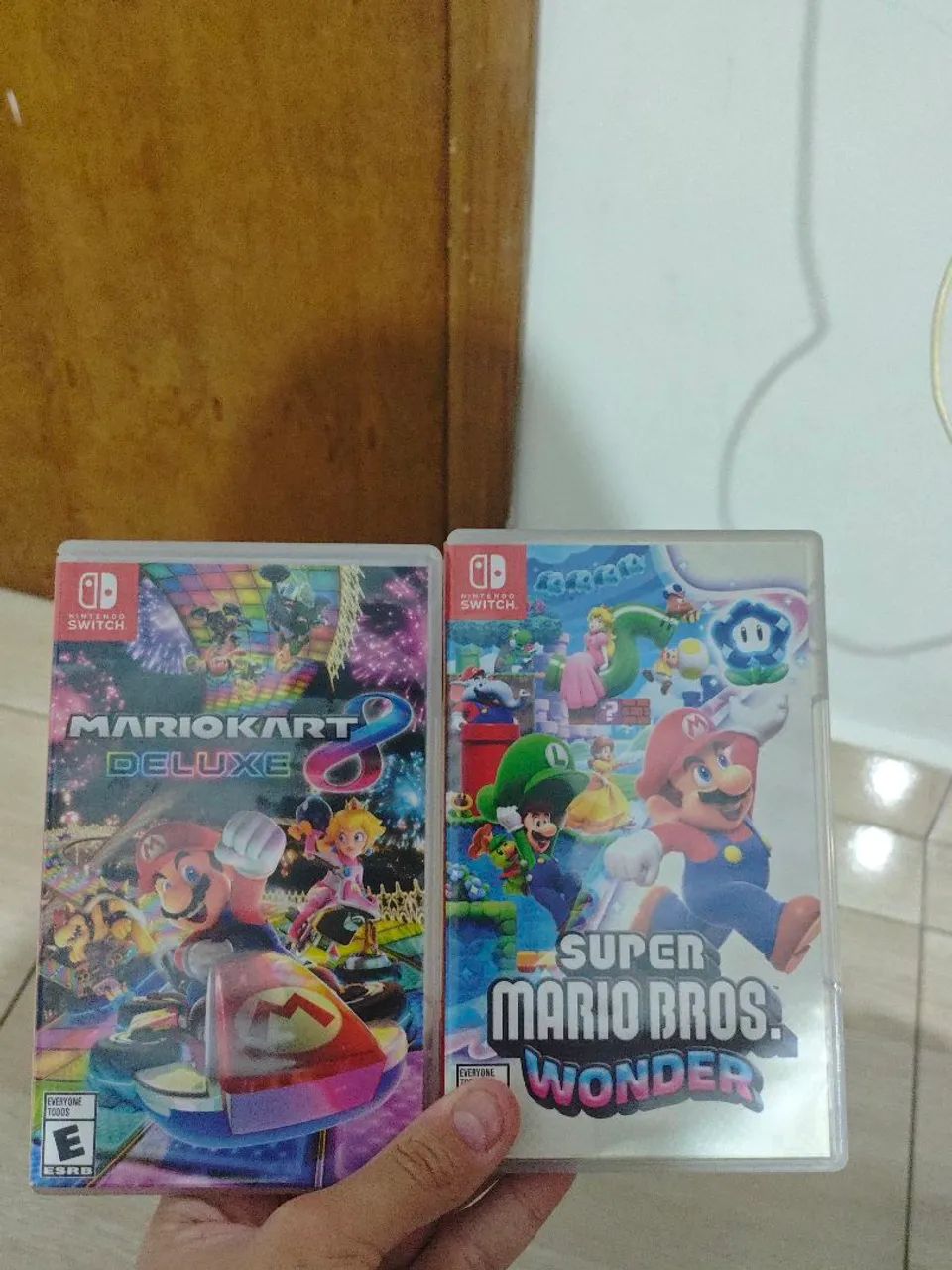 Mario kart 8 deluxe e Mario Wonder 