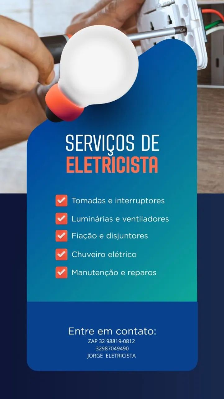 ELETRICISTA JORGE (32  *) ( * - Foto 2