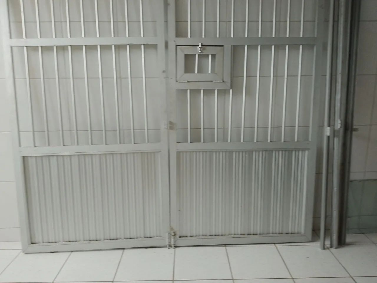 Portão de alumínio 