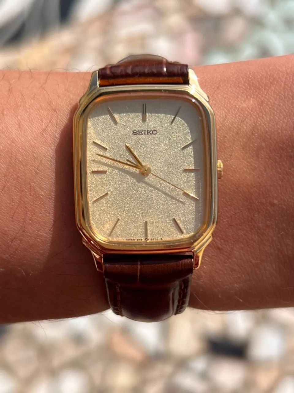 Seiko Tank Vintage Made In Japan - Foto 4
