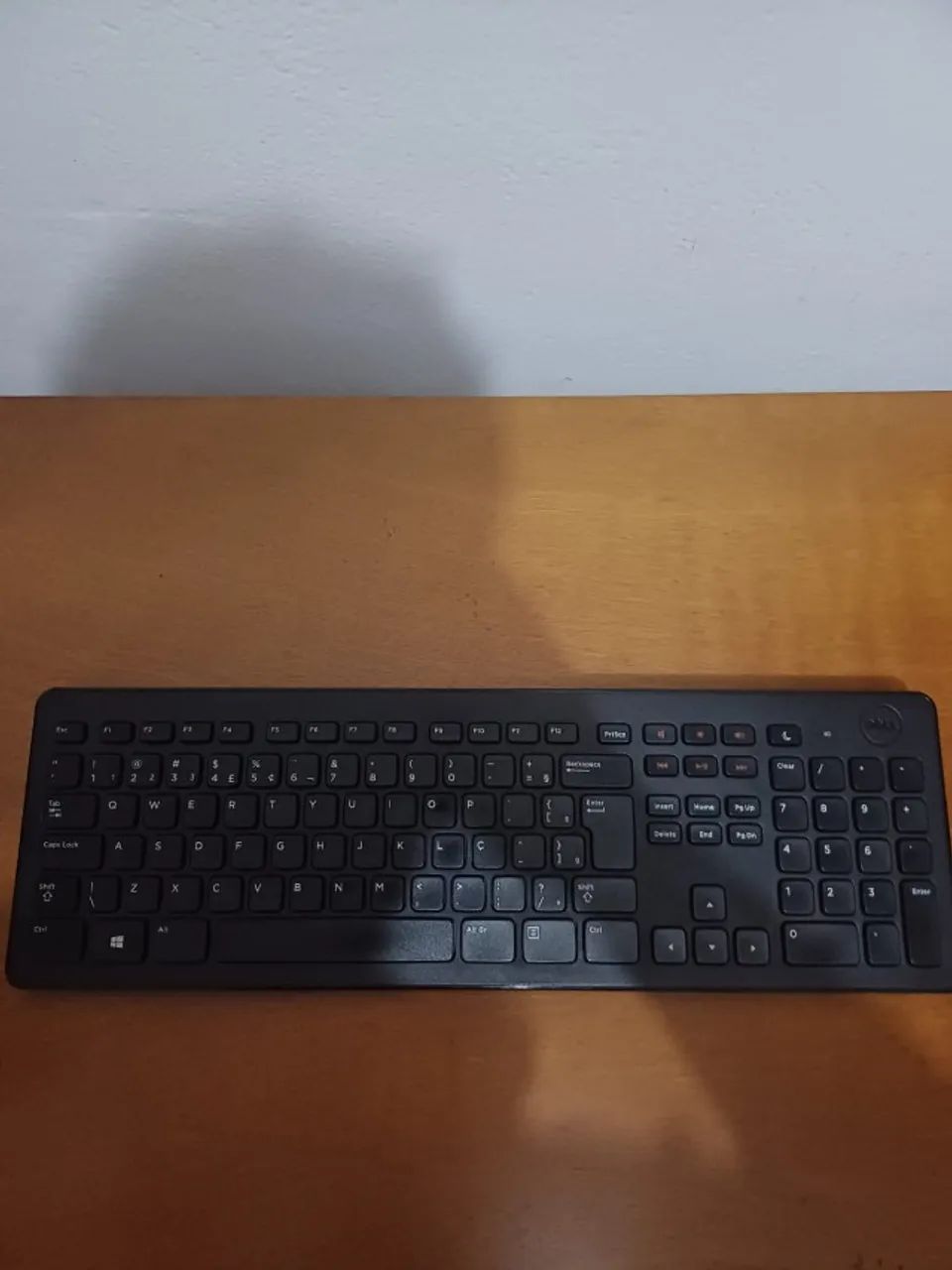 Teclado Sem Fio Dell KM636 PT-PT - Apenas 2 Meses de Uso (Sem Receptor) - Foto 5