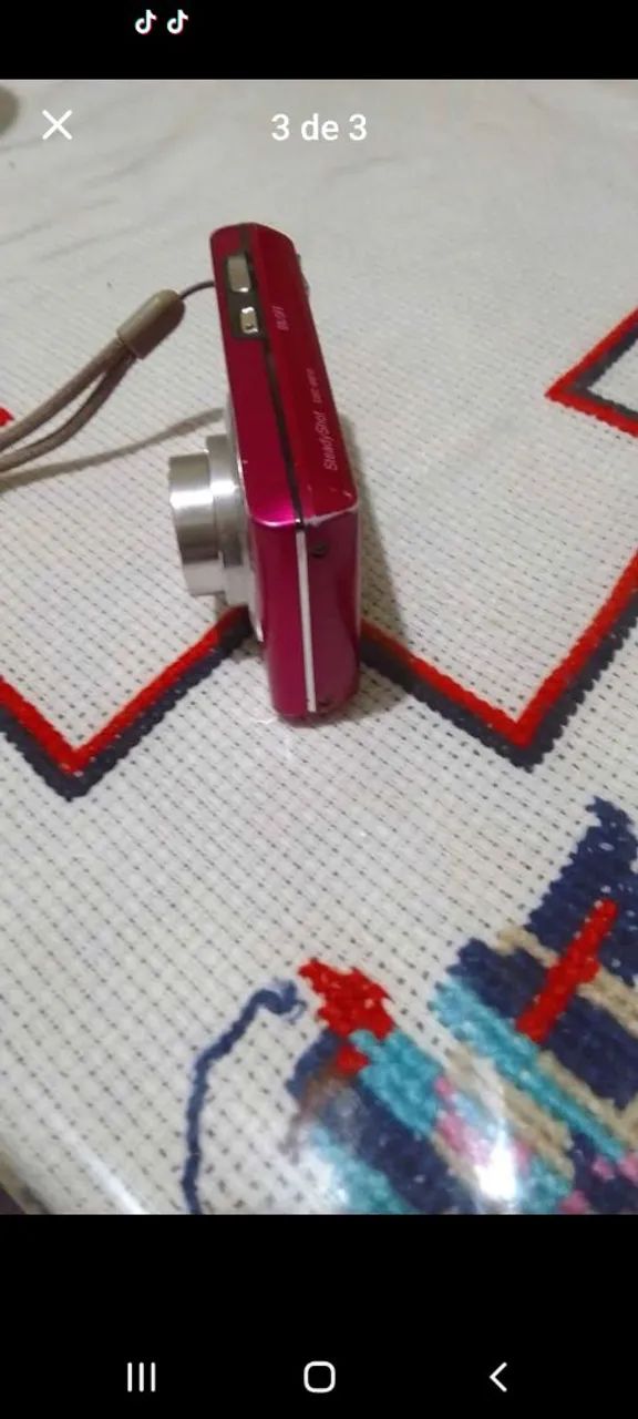 Máquina digital Sony esc w610