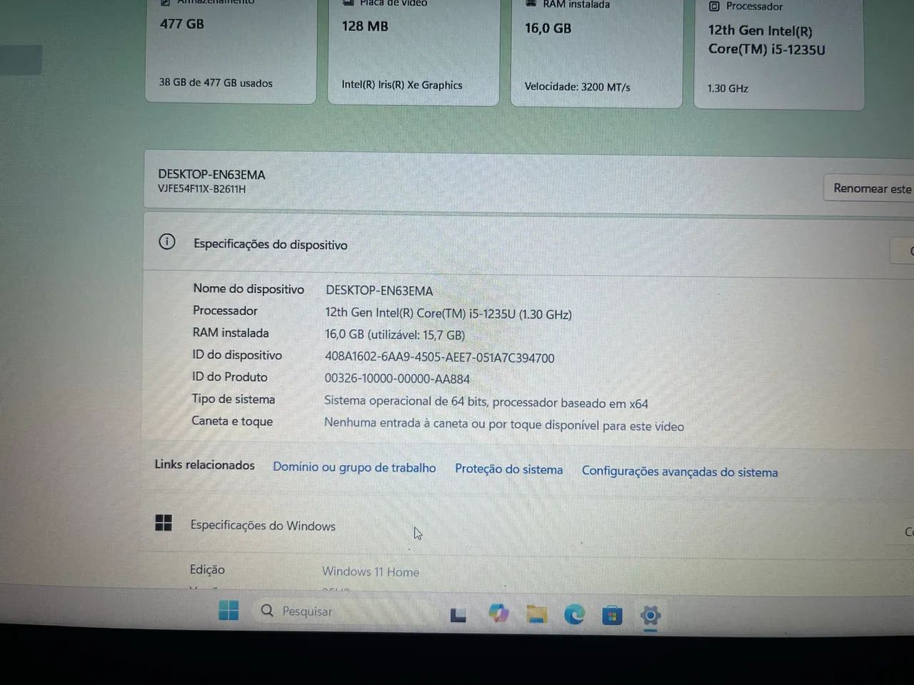 Notebook Vaio FE15 16gb - Foto 4