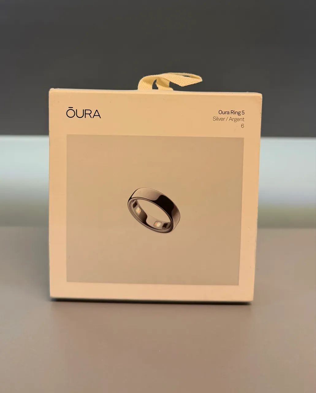 Oura Ring 5 Silver/Argent (6)