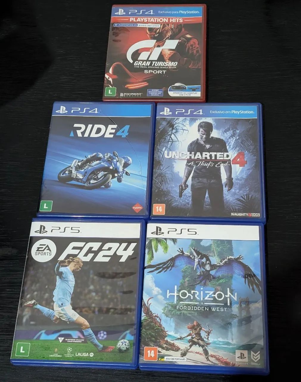 Controle PS5 + Jogos - Foto 2