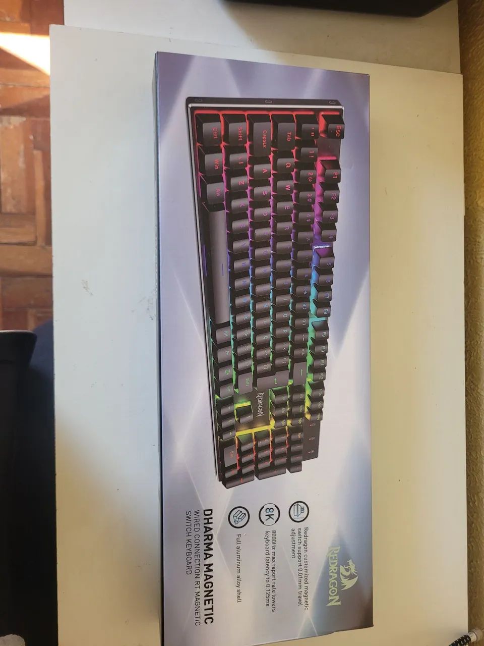 Teclado magnético Redragon Dharma - Foto 2