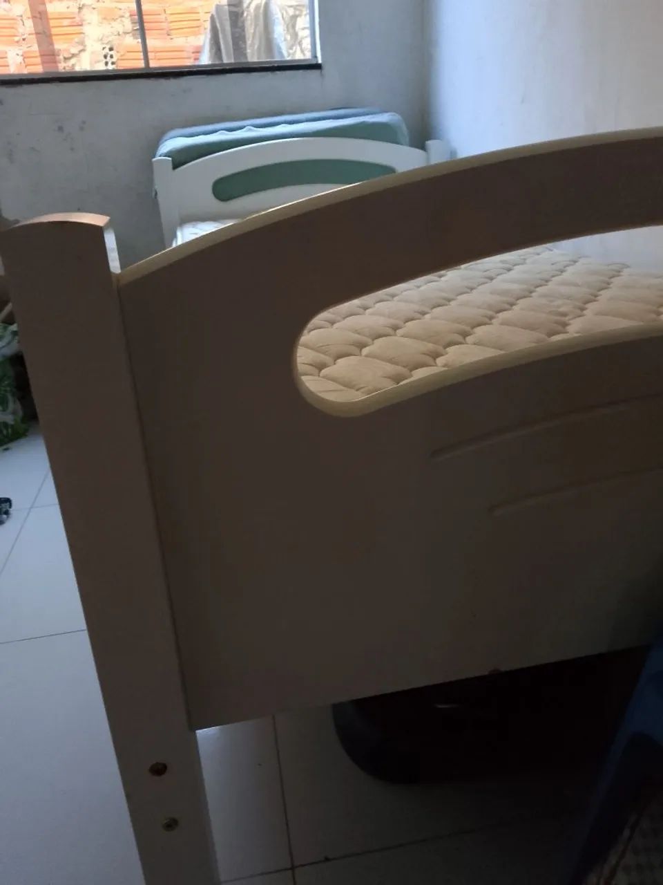 Cama solteiro com colchão d50 - Foto 2