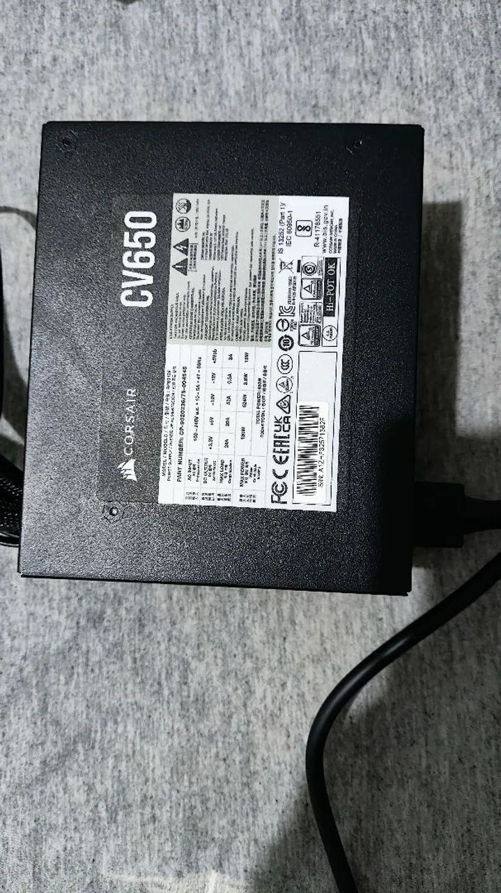 FONTE CORSAIR 650wts  - Foto 2