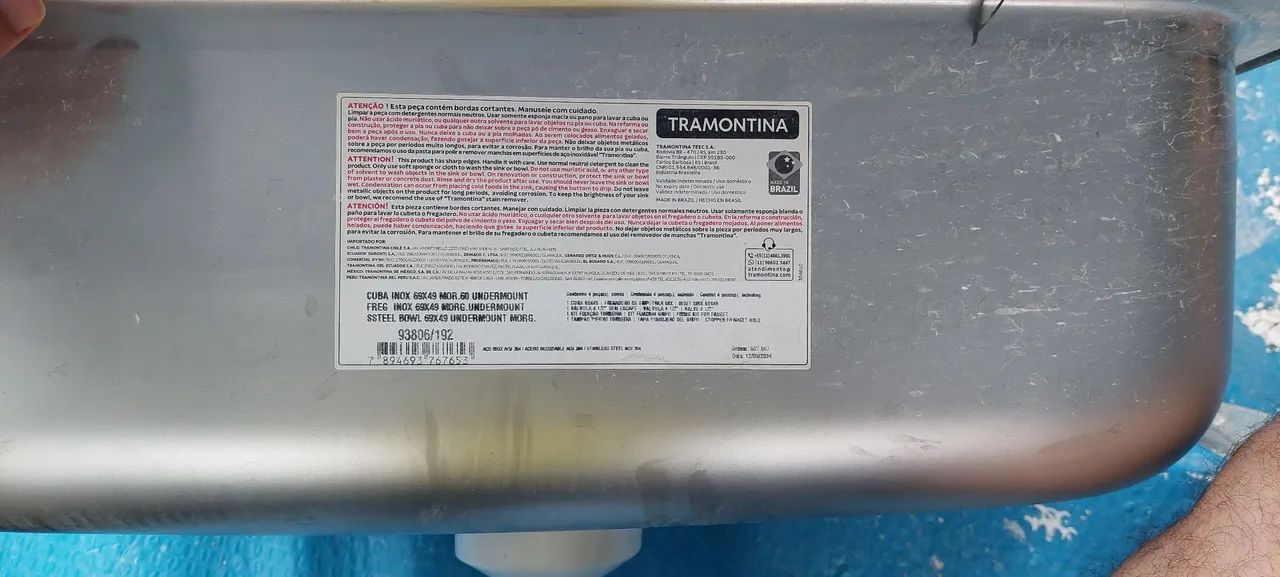 Cuba Morgana 60 Undermount Tramontina - Foto 3