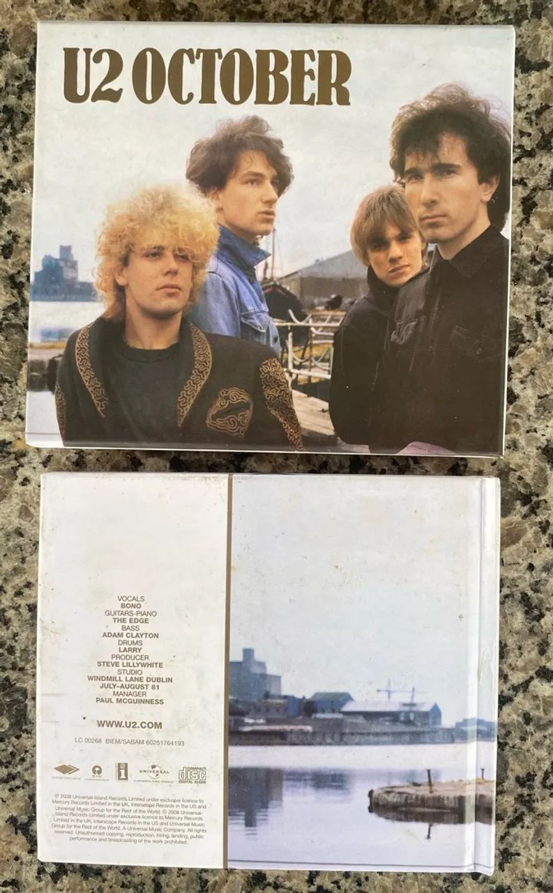 CD U2 OCTOBER SPECIAL EDITION