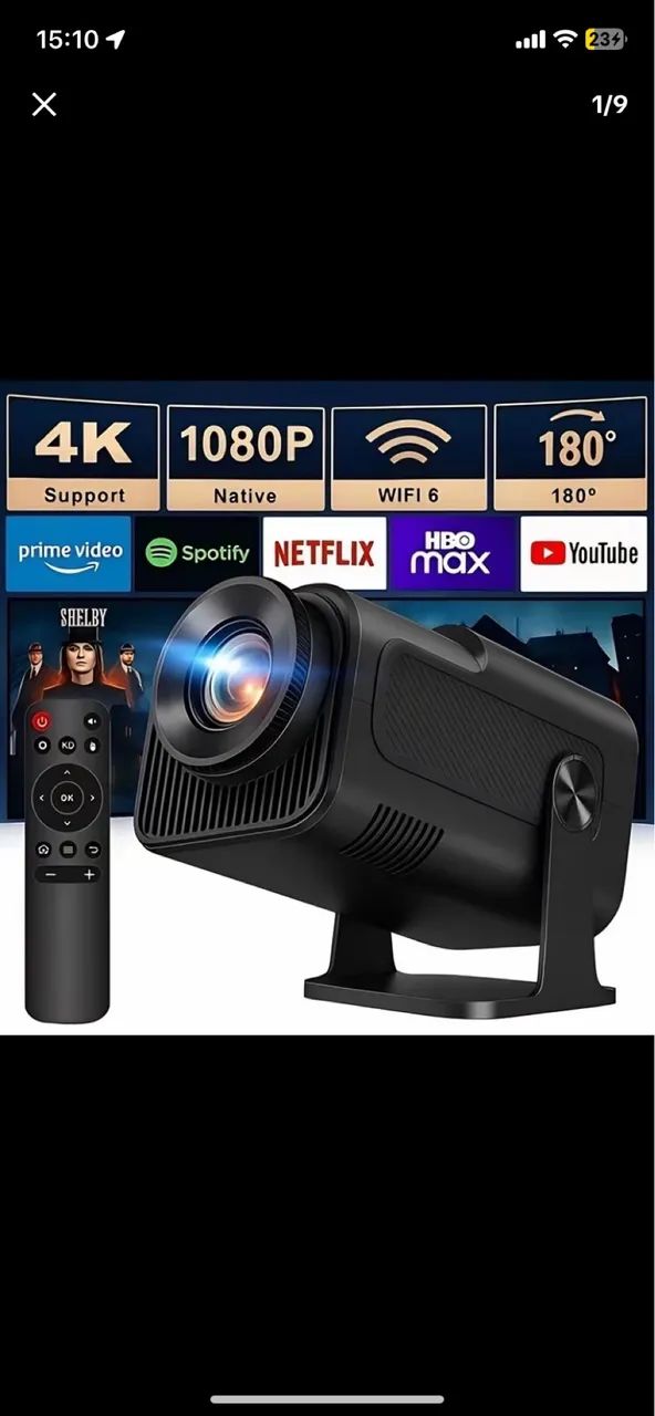 Projetor Hy320 Android HD - Foto 4