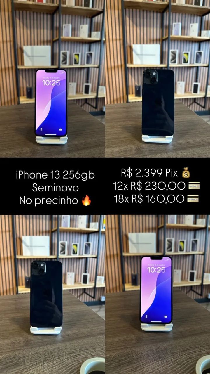 iPhone 13 128gb - Rosa - Garantia 6 meses - Foto 5