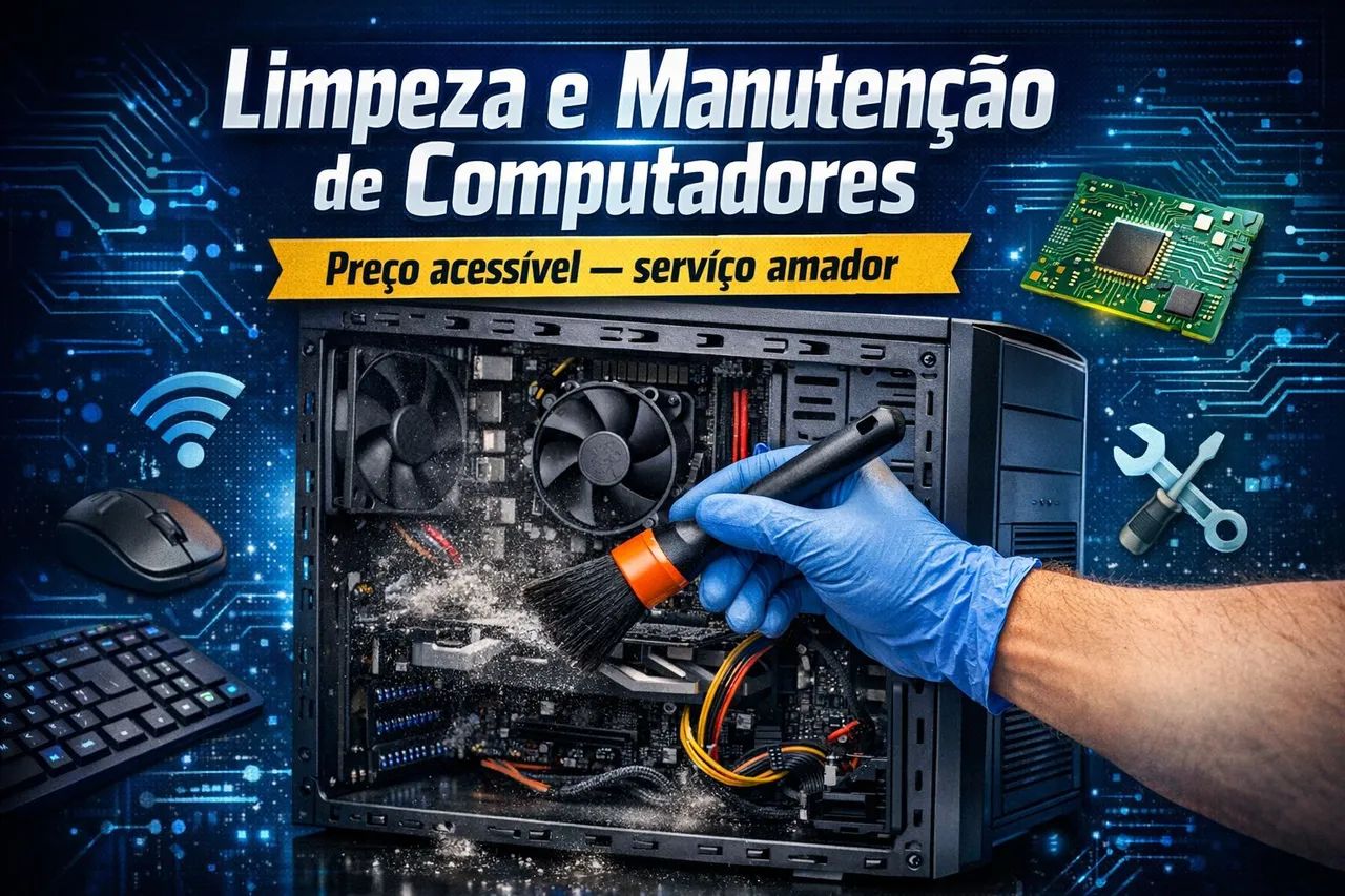 ? Manutenção e limpeza de computadores 