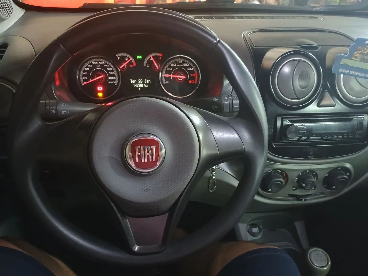 Fiat Palio Attractive 1.0 EVO Fire Flex 8V 5P 2014 - Foto 8