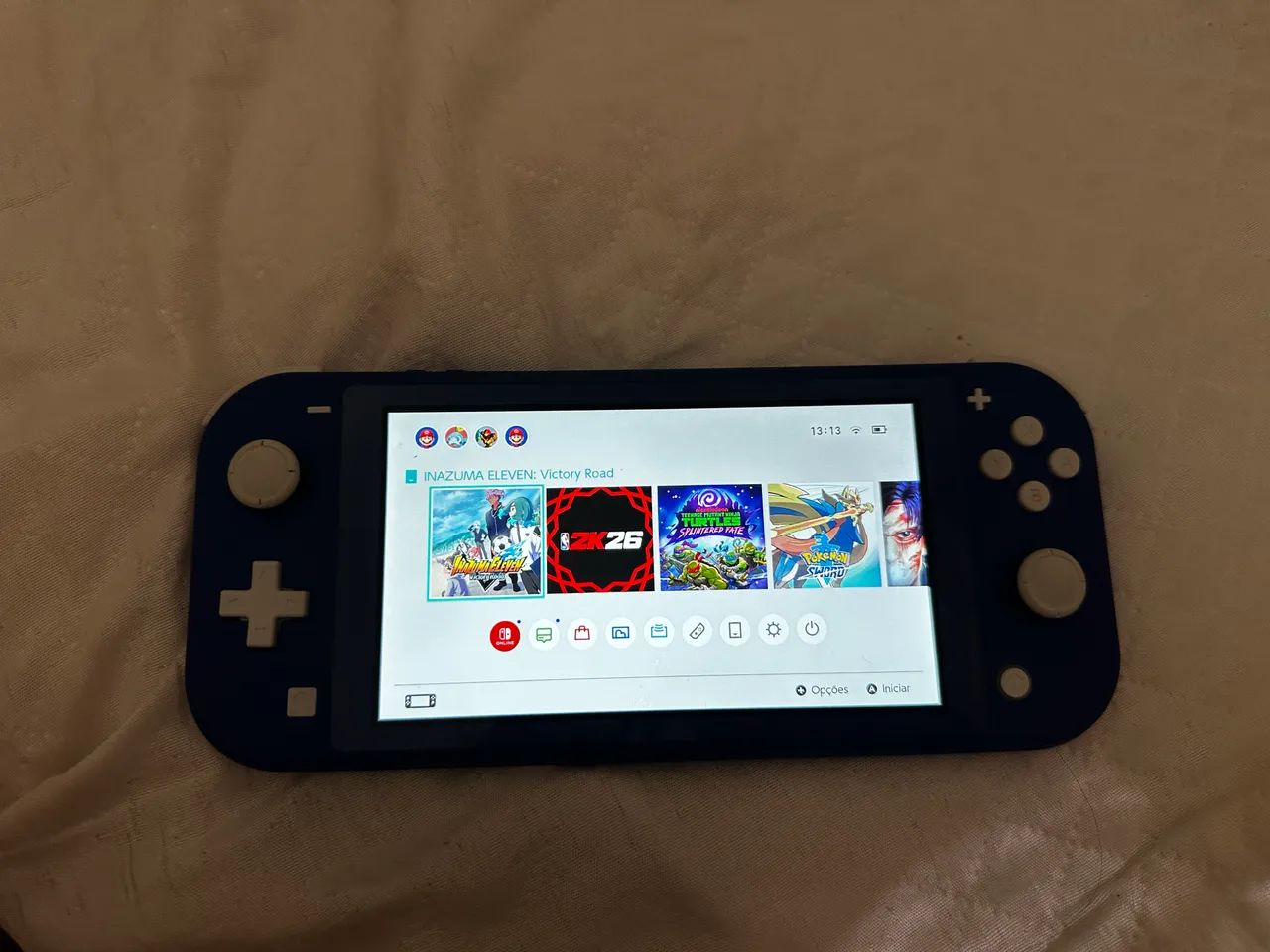 Nintendo switch lite completo com caixa 