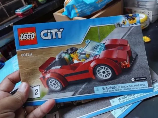 LEGO City 60138 Perseguição em Alta Velocidade Lacrado (2017) - lego para Colecionador - Foto 5