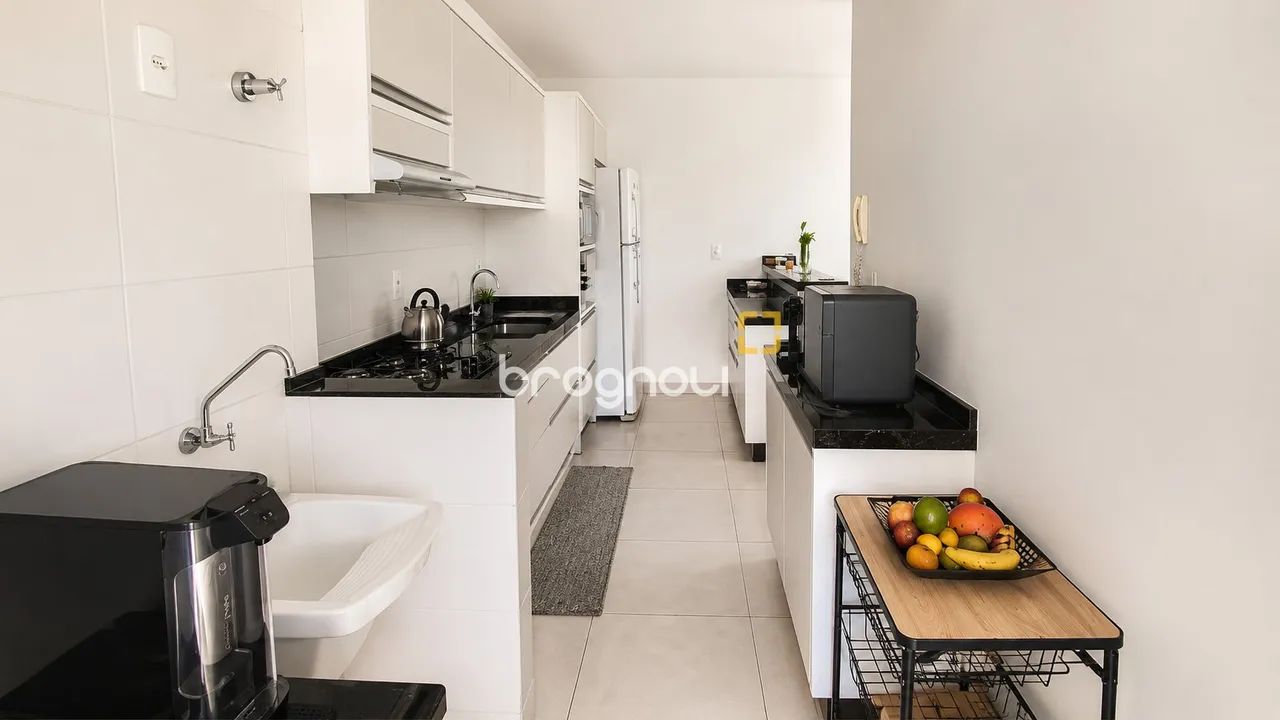 Apartamento 2 quartos (1 suíte) com sacada e vista para o mar - Foto 3