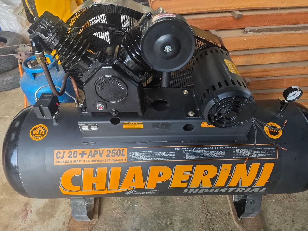 compressor chiaperini 250 L - Foto 2
