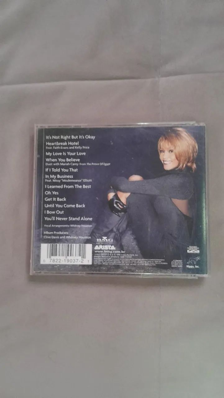 Kit com 2 CDs de Whitney Houston  - Foto 2