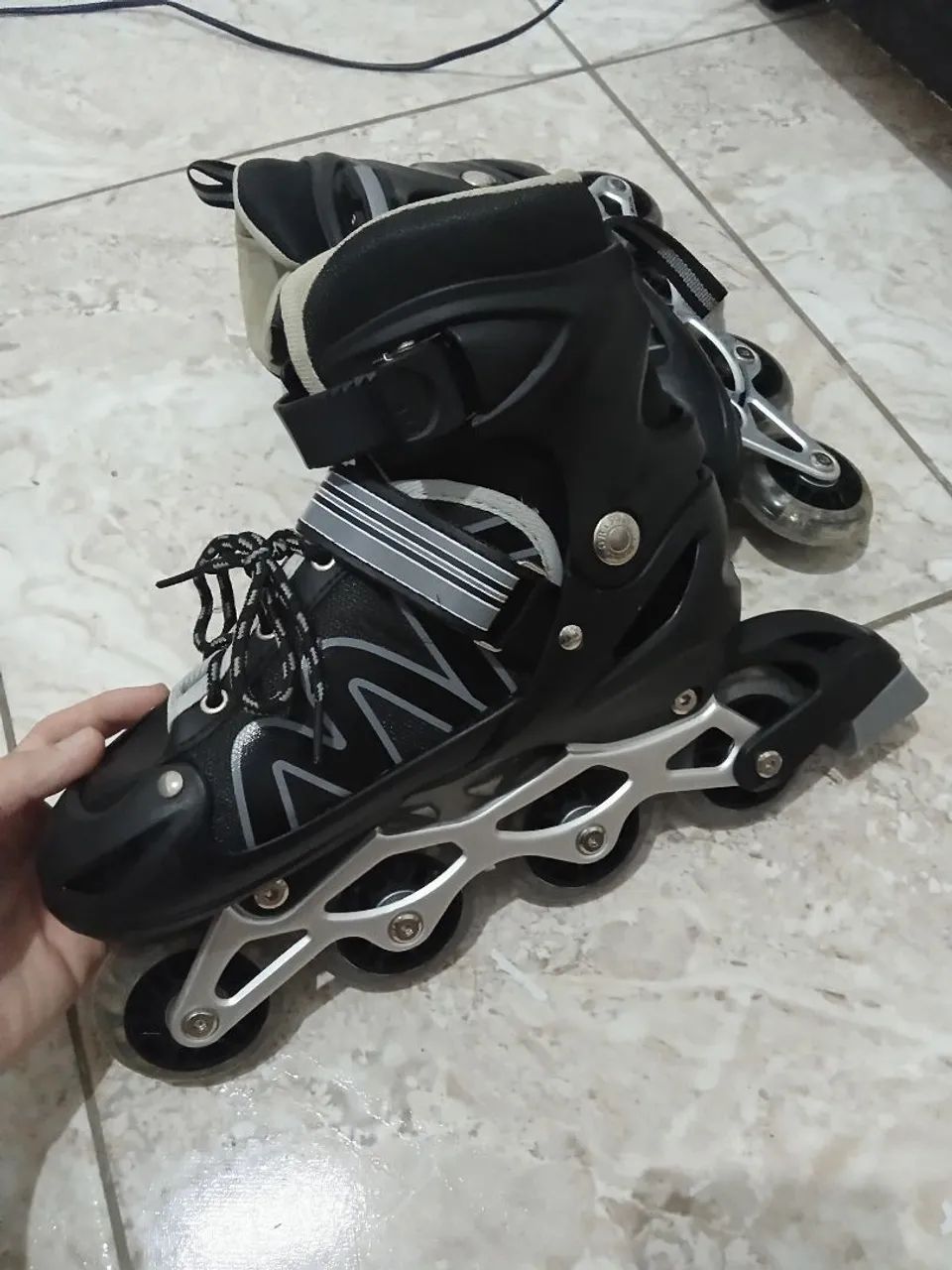 Patins infantil unissex n°34-38 - Foto 2