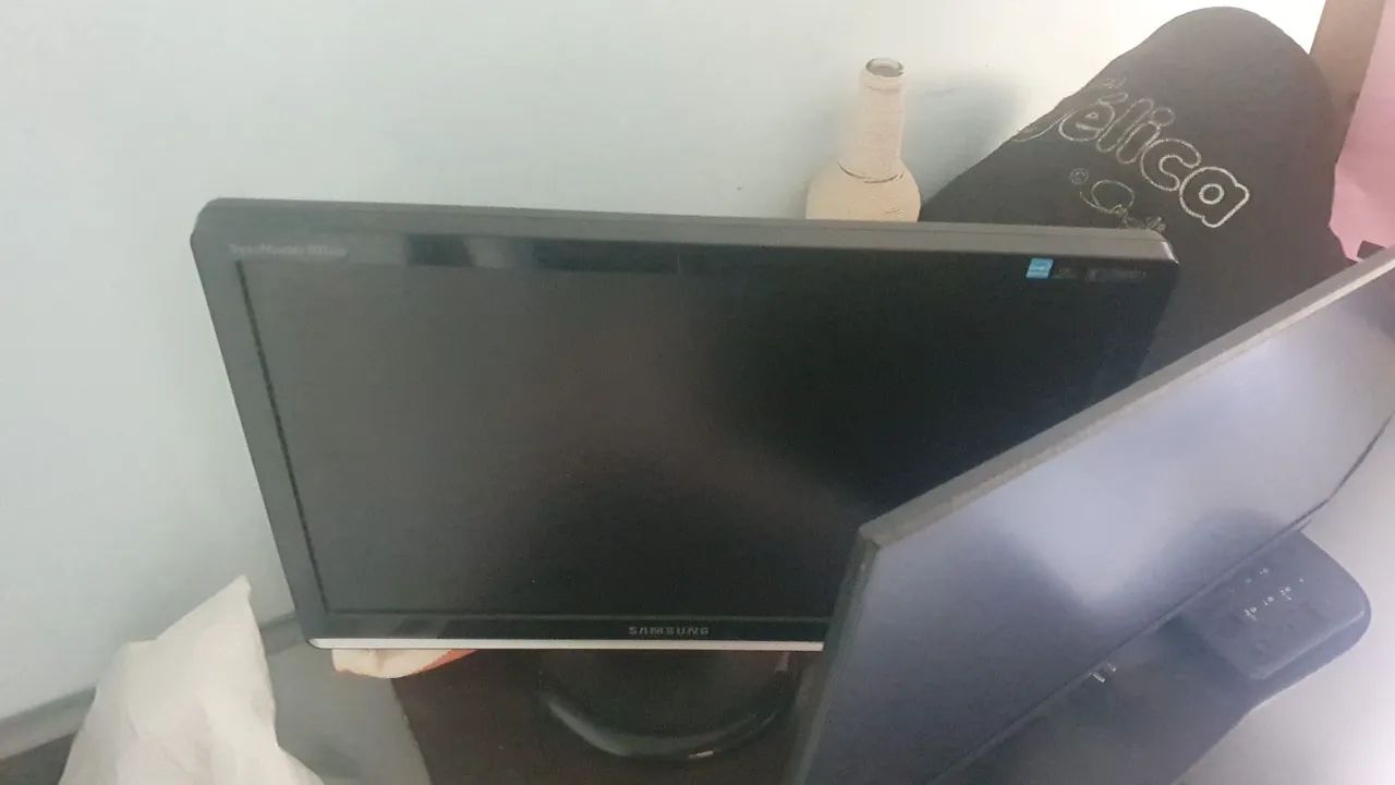 Monitor Samsung tela queimada