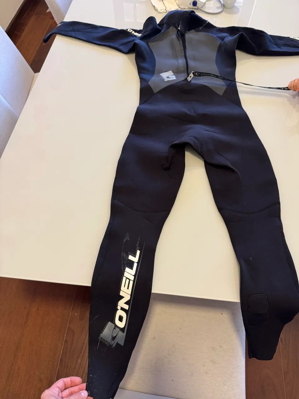 Long John ONeil Epic 3/2mm Back Zip Tamanho M - Foto 4