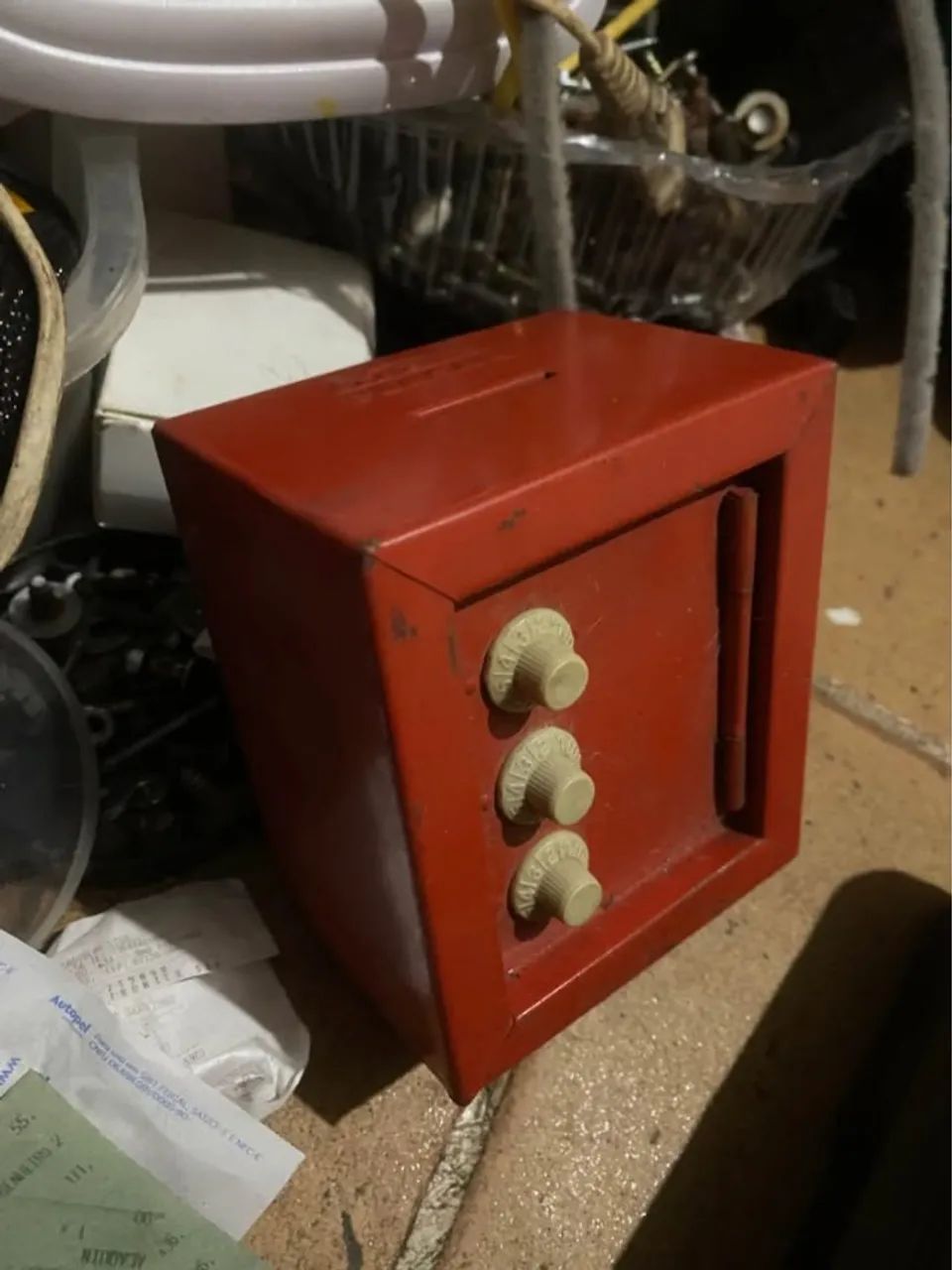 Mini Cofre Metal