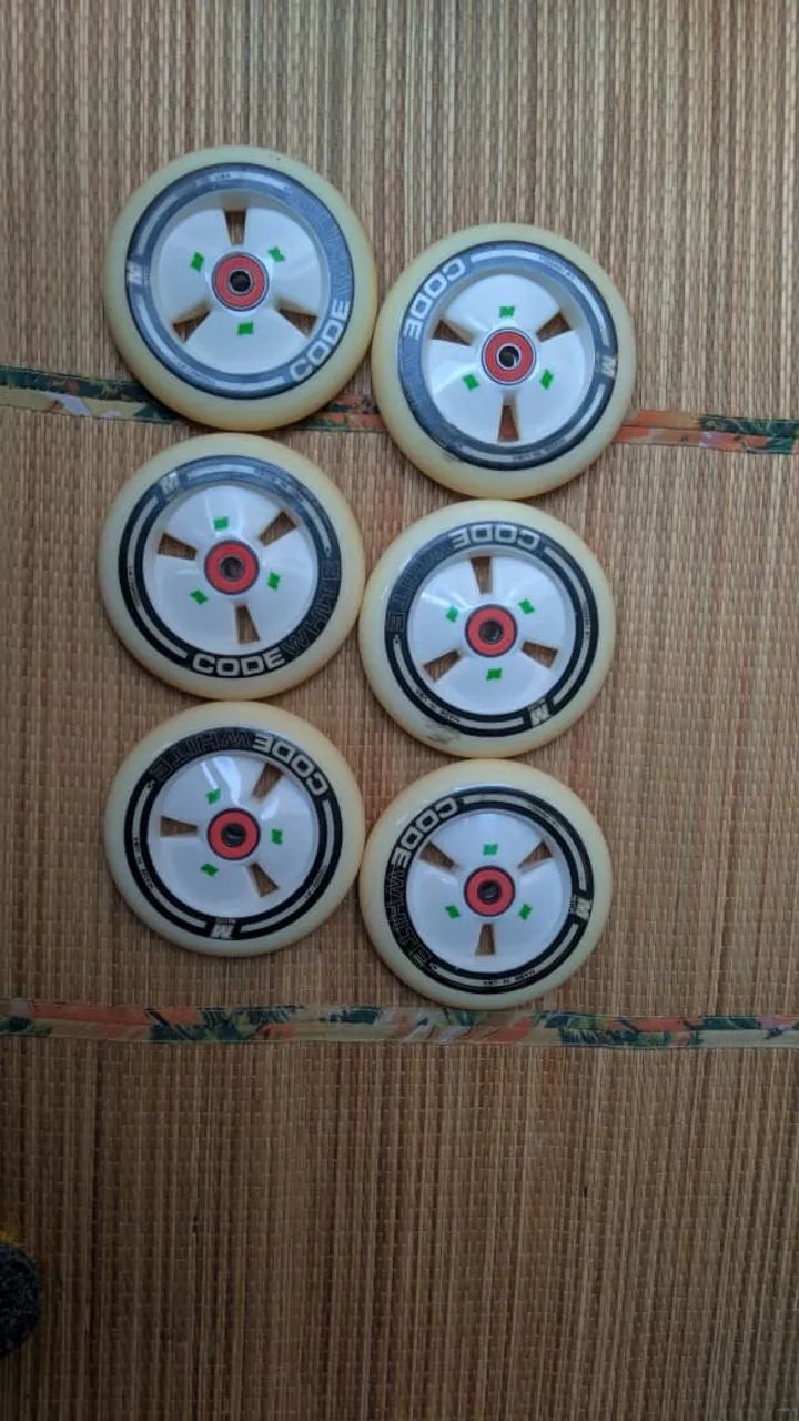 Roda Patins Matter Code White 110mm