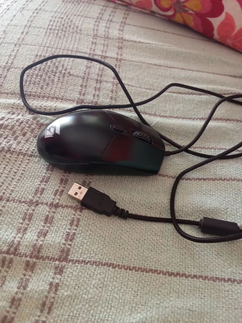 Mouse com fio da fortrek 