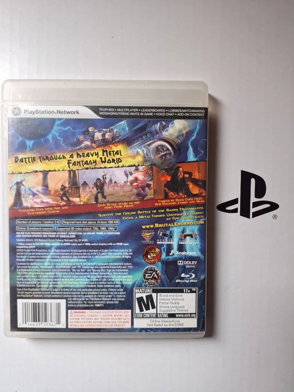 brutal legends ps3 cid - Foto 2