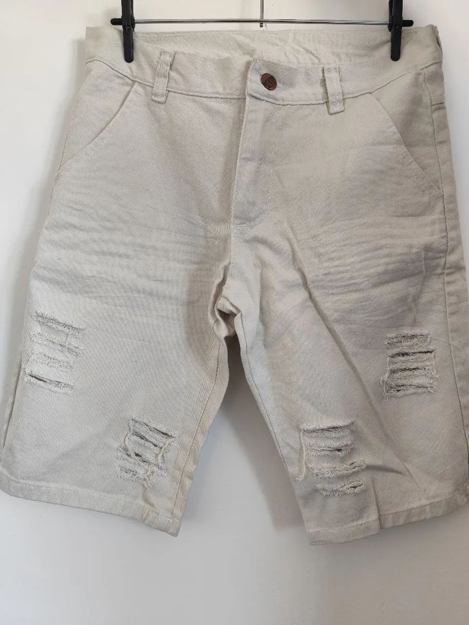 Bermuda jeans masculina tamanho 40
