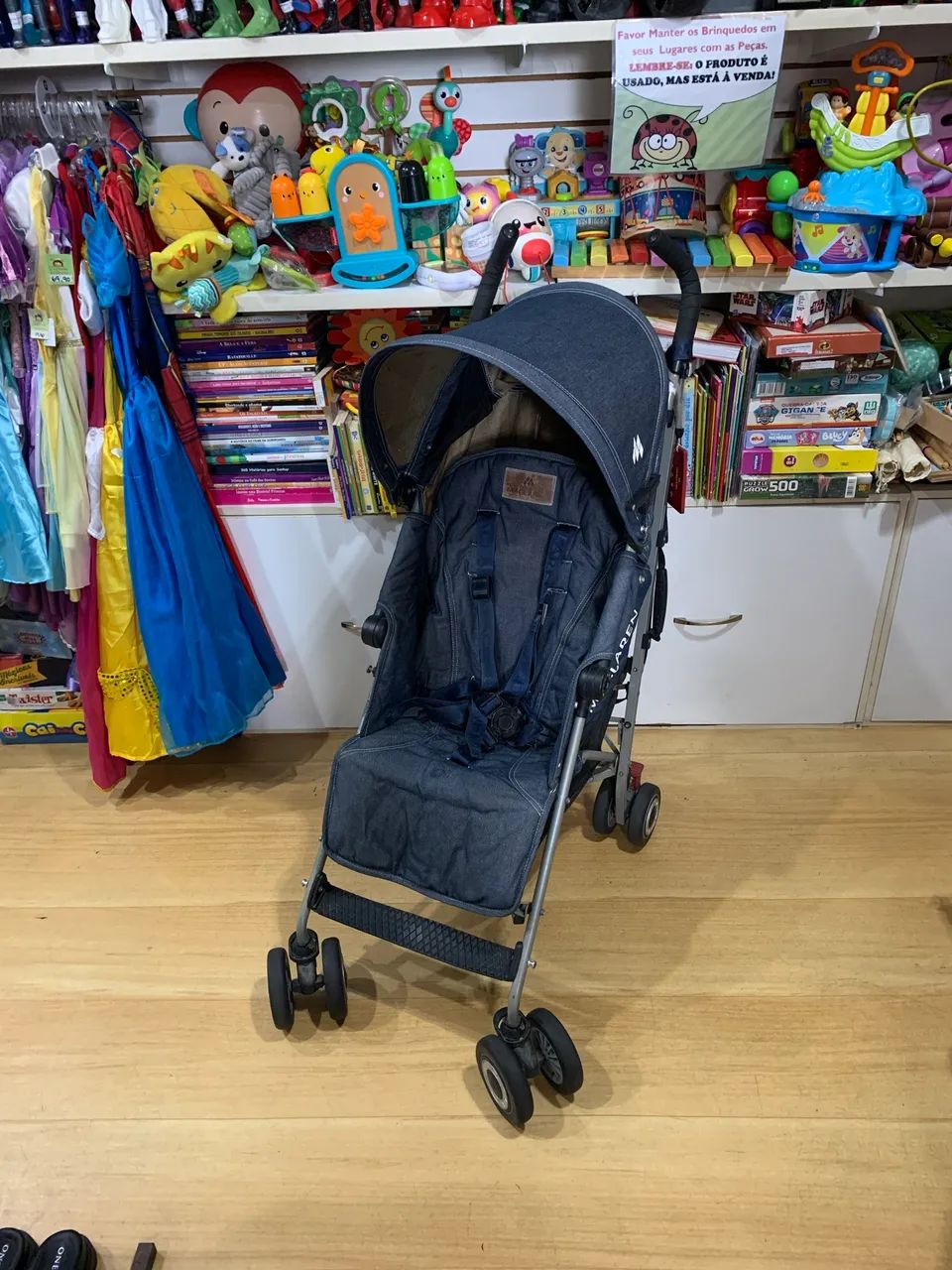 Carrinho Maclaren Quest Jeans