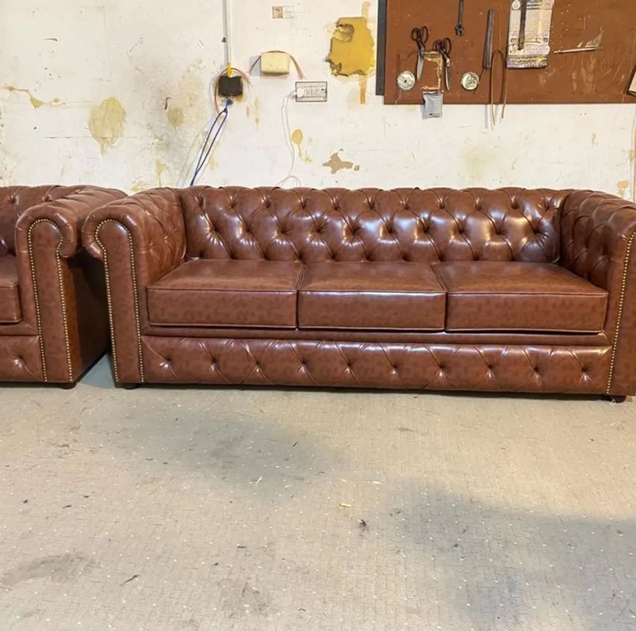 Promoção sofá Chesterfield 