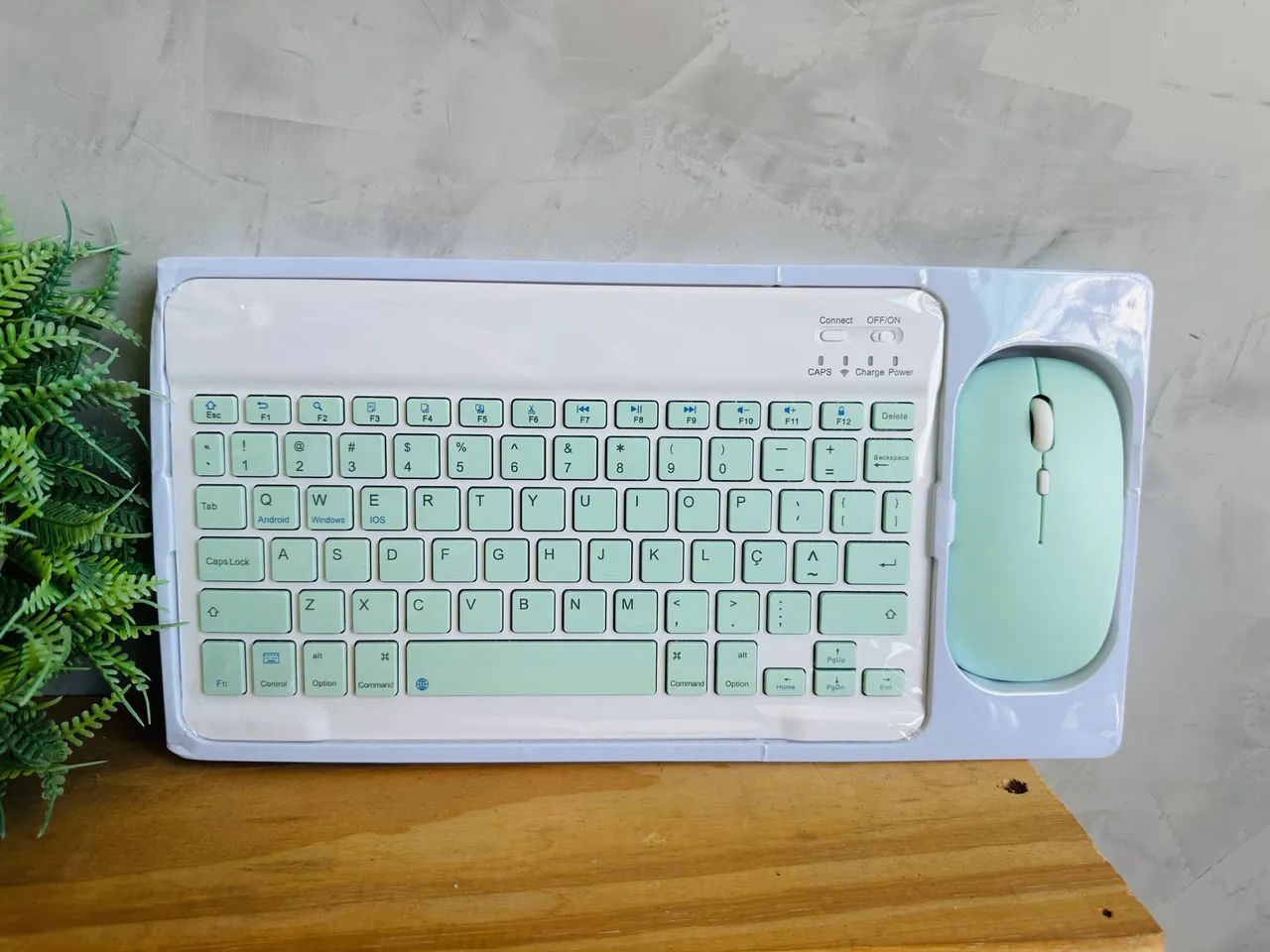 Kit Teclado e Mouse Bluetooth | Sem Fio | Compacto | Entrega Imediata - Foto 2