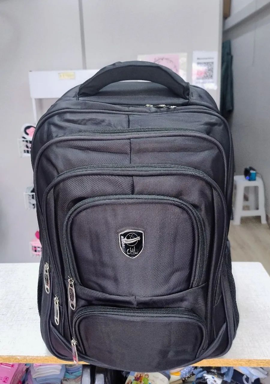 Mochila grande impermeável notebook  - Foto 4