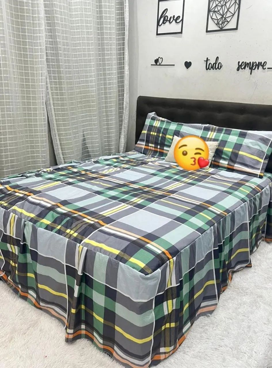 Colcha de cama casal 